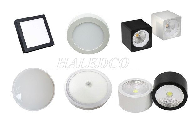 Đèn ốp trần HALEDCO đa dạng các loại đèn 