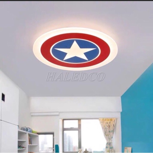 Hình ảnh cho đèn trần phòng ngủ trẻ em hình captain