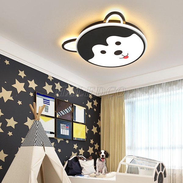Hình ảnh đèn ốp trần phòng ngủ trẻ em chú cún